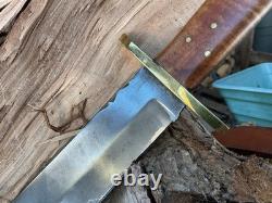 Vintage southern Bowie Knife David Caudle Alabama antique listed maker southern