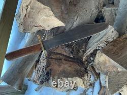 Vintage southern Bowie Knife David Caudle Alabama antique listed maker southern