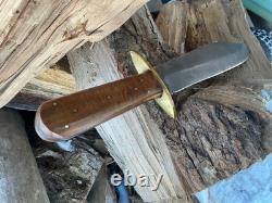 Vintage southern Bowie Knife David Caudle Alabama antique listed maker southern