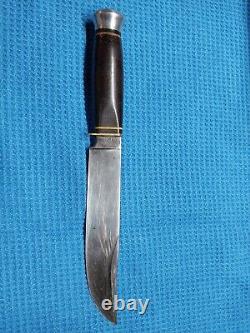 Vintage stirrup brand solingen germany fixed blade knife witho sheath r and NICE