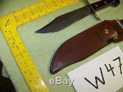 Vintage western cutlery USA rare mint w47 hunting bowie knife