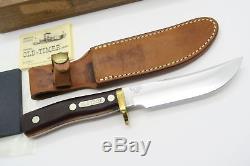 Vtg 1946-73 Schrade Walden 165 Woodsman Old Timer Fixed Blade Hunting Knife +box