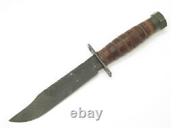 Vtg 1960-61 Vietnam Camillus New York US Fixed 6 Blade Pilot Survival Knife