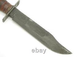 Vtg 1960-61 Vietnam Camillus New York US Fixed 6 Blade Pilot Survival Knife