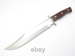 Vtg 1980s Frost Cutlery Tak Fukuta Seki Japan Big 15 Bowie Fixed Blade Knife