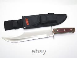 Vtg 1980s Frost Cutlery Tak Fukuta Seki Japan Big 15 Bowie Fixed Blade Knife