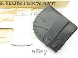 Vtg 1988 Buck USA 106 Hunters Axe Fixed Blade Hunting Camp Hatchet Knife In Box