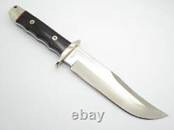 Vtg A. G. Russell 2000 Tak Fukuta Seki Japan Wood Bowie AUS8 Fixed Hunting Knife