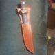 Vtg ALFONSO N HOLLYWOOD CASE TESTED XX Hunting Knife Leather Sheath Holster