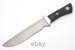 Vtg Aristocrat AK200 Wraith Seki Japan Fixed AUS-8 Blade Survival Bowie Knife #1