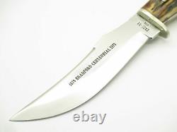 Vtg Case XX 523-5 SSP Bradford Centennial 1979 Stag Fixed 5 Blade Hunting Knife