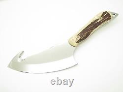 Vtg Custom Tak Fukuta ZAK Seki Japan Guthook Skinner Fixed Hunting Knife