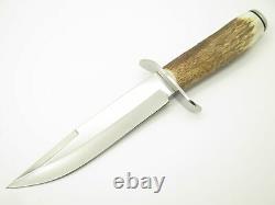 Vtg Hen & Rooster HR-5008 Spain Stag Hunting Fixed 6.75 Blade Knife