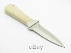 Vtg Khyber Ka-bar 2751 Seki Japan Micarta Dagger Fixed Blade Knife & Sheath