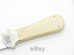 Vtg Khyber Ka-bar 2751 Seki Japan Micarta Dagger Fixed Blade Knife & Sheath