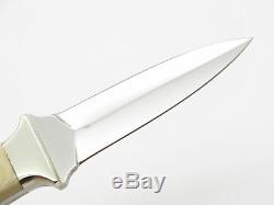 Vtg Khyber Ka-bar 2751 Seki Japan Micarta Dagger Fixed Blade Knife & Sheath