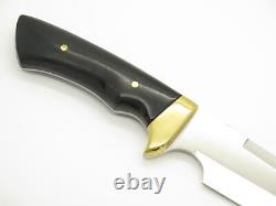 Vtg Muela Corzo Buffalo Horn Stainless Spain Hunting Fixed 7 Blade Knife