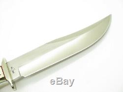 Vtg Nos Rigid Seki Japan Tak Fukuta Stag Bowie Aus-8 Fixed Blade Hunting Knife