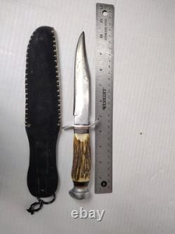 Vtg Original Bowie Knife Sabre Monarch # 152-6 Solingen Germany