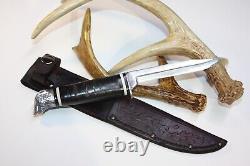 Vtg Rare SCHRADE-WALDEN-bear head knife and sheath. USA