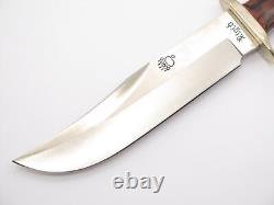 Vtg Rigid Seki Japan Tak Fukuta Bear Paw Bowie AUS-8 Fixed Blade Hunting Knife