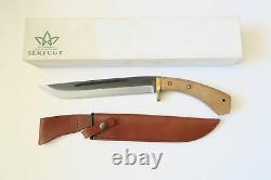 Vtg Seki Cut Prototype Japan Ishikawa Ken Nata 10 San Mai Fixed Machete Knife