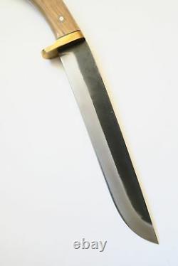 Vtg Seki Cut Prototype Japan Ishikawa Ken Nata 10 San Mai Fixed Machete Knife