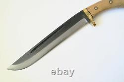 Vtg Seki Cut Prototype Japan Ishikawa Ken Nata 10 San Mai Fixed Machete Knife