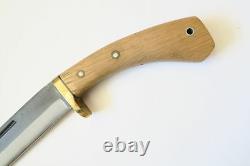 Vtg Seki Cut Prototype Japan Ishikawa Ken Nata 10 San Mai Fixed Machete Knife