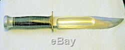 Vtg Sheath Hunt 6 Blade Usa MARBLES WW I Ideal Knife #1 ORIG Leather Fold Case