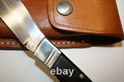 Vtg Super Rare GROHMANN-pocket knife and Sheath. Canada