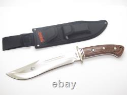 Vtg Tak Fukuta Grizzly Seki Japan (Rigid RG62) Bowie AUS8 Fixed Hunting Knife