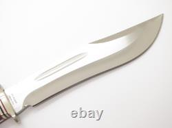 Vtg Tak Fukuta Grizzly Seki Japan (Rigid RG62) Bowie AUS8 Fixed Hunting Knife