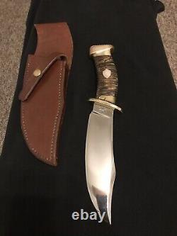 W. F. Moran Jr. Lime Kiln. Md. Custom Hand Forged M7 Knife-sheath-nice