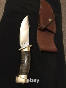 W. F. Moran Jr. Lime Kiln. Md. Custom Hand Forged M7 Knife-sheath-nice