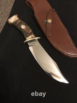 W. F. Moran Jr. Lime Kiln. Md. Custom Hand Forged M7 Knife-sheath-nice