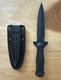 WESTERN USA 777 Stainless Hunting Side Boot Knife Dagger L Sheath VTG Excellent