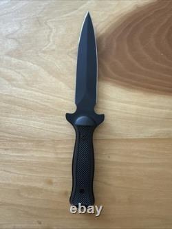 WESTERN USA 777 Stainless Hunting Side Boot Knife Dagger L Sheath VTG Excellent