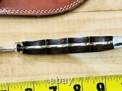 WINGEN OTHELLO SAFARI HUNTING KNIFE NO. 4414 HANDMADE With SHEATH SOLINGEN GERMANY