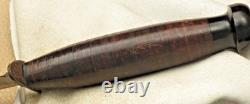 WR CASE Made US Military Stiletto Fixed Blade Fighting Knife RARE WWII Era