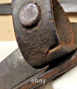 WR CASE Made US Military Stiletto Fixed Blade Fighting Knife RARE WWII Era