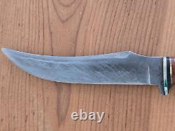 WWII Western 3.25 Fixed Blade Knife Full Tang with Sheath. Very Good Condition