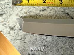 Wagaman Custom Knife with Custom Leather Case Made In USA 7 Inch Blade