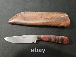 Watson Custom Forged Hunting Knife WithSheath