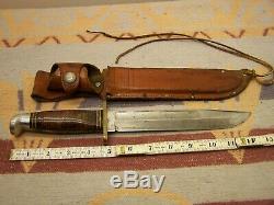 Western Bolder Colo L46-8 Bowie Sheath Hunting Knife