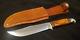 Western Boulder 10 Amber Pearl Fixed Blade Knife withcase Gem/Unused