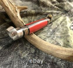 Western Boulder Colorado Fixed Blade Hunting Knife 50's-60's Red Handle