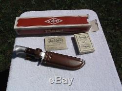Western Fixed Blade BOXED UNUSED W36 Hunting Knife