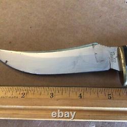 Western H39E Fixed Blade Hunting Knife withsheath, USA made, exc. Sharp used cond
