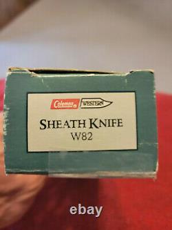 Western Knife W82 with sheath & box
